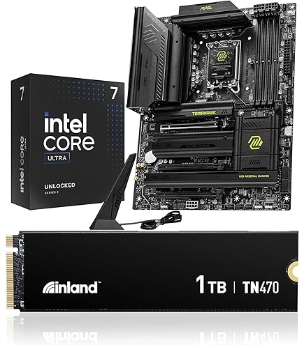 Amazon.com: INLAND 3-in-1 Combo: Intel Ultra7 265K CPU + Msi